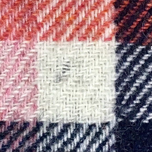 Boden British Tweed Wool Pink Plaid Skirt - Picture 8 of 8